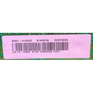 MAIN PARA MONITOR SAMSUNG / NUMERO DE PARTE BN91-01320D / BN41-00710C / BN9101320D / 01320D / PANEL LTM190M2-L31 / MODELO LS19MEWSFY/XAA